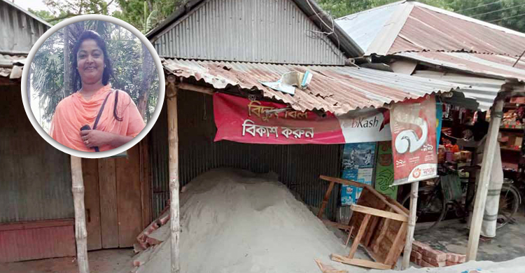 জামাই-শাশুড়িকে সঙ্গে নিয়ে দোকান লুট করলেন আ.লীগ নেত্রী
