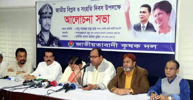 রাস্তায় নামলেই খালেদার মুক্তি নিশ্চিত : দুদু