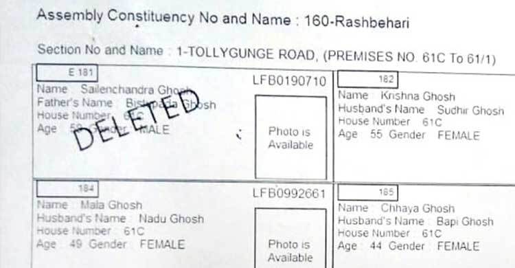 ডিউটিতে ডাক পড়লেও তালিকায় তিনি ‘মৃত’ ভোটার