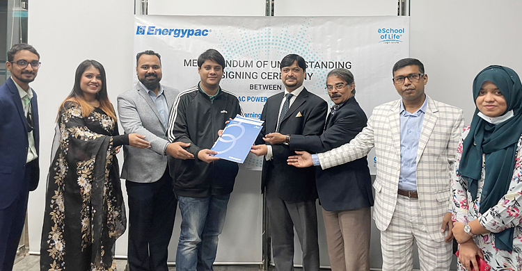 এনার্জিপ্যাকের সঙ্গে গ্লোকাল লার্নিং ম্যানেজমেন্টের চুক্তি