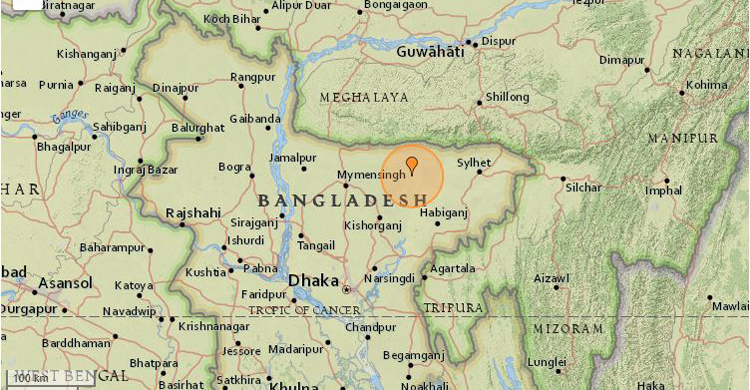 ভূমিকম্পে কাঁপল বাংলাদেশ-ভারত সীমান্ত