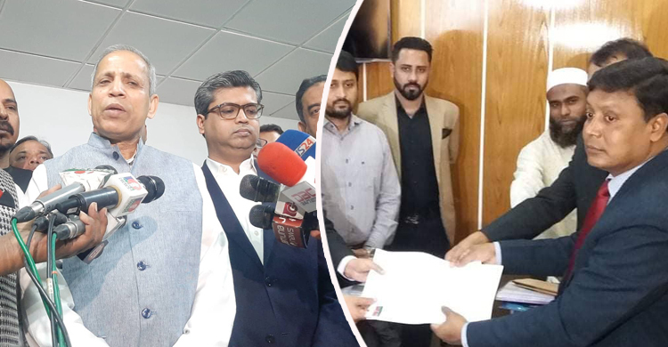মনোনয়ন জমা দিলেন মহিউদ্দিন-রবিউল