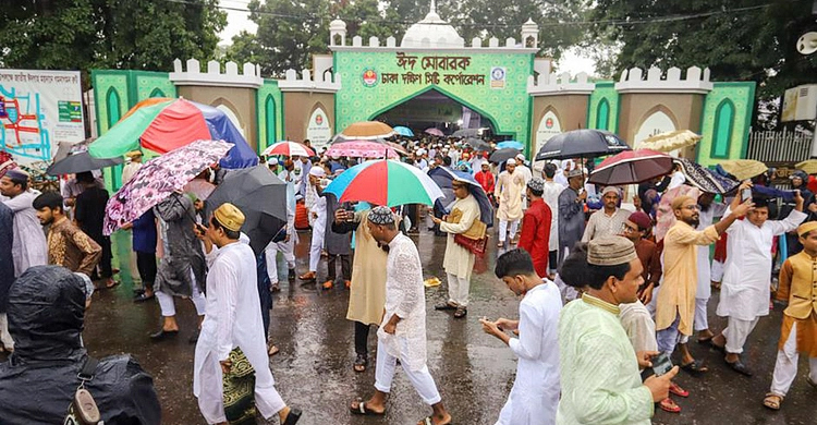 ঈদের দিন ৬ বিভাগে বেশি, ২ বিভাগে কম ঝড়-বৃষ্টি