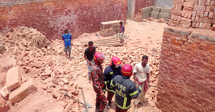 ইটভাটার চুলার দেয়াল ধসে শ্রমিক নিহত