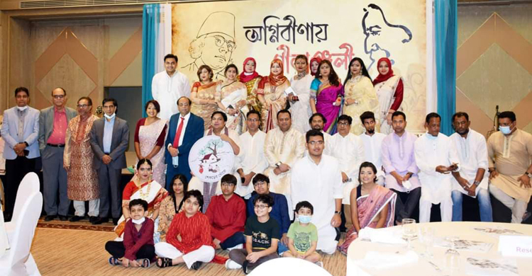 আমিরাতে রবীন্দ্রনাথ-নজরুল স্মরণে আনন্দ উৎসব
