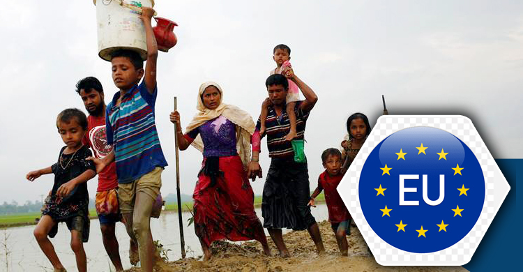রোহিঙ্গা ও স্থানীয়দের জন্য ৬২ লাখ ইউরো দেবে ইইউ