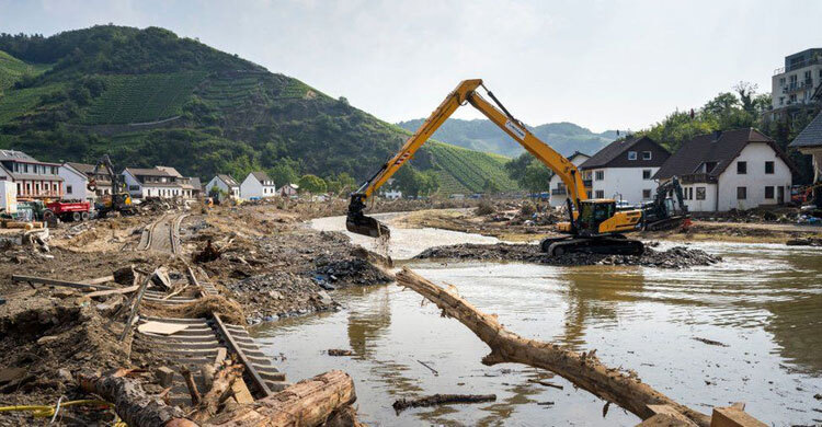 Climate change: Europe’s extreme rains made more likely by humans