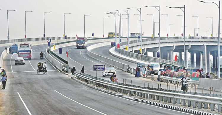 যানবাহন নজরদারিতে ঢাকা-মাওয়া এক্সপ্রেসওয়েতে বসছে আইটিএস