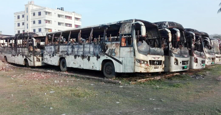 বরকত-রুবেলের ১২ বাসে আগুন, তদন্তে কমিটি
