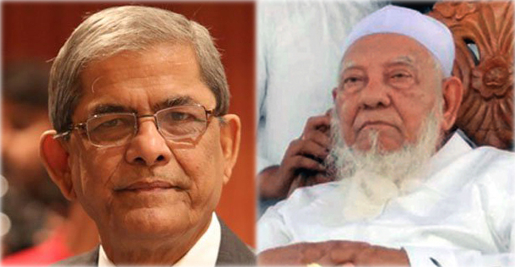 আল্লামা শফীর মৃত্যুতে ফখরুলের শোক