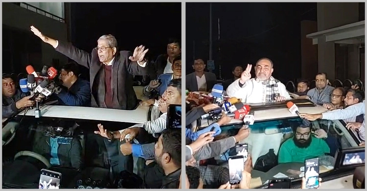 Mirza Fakhrul, Mirza Abbas released from Keraniganj jail