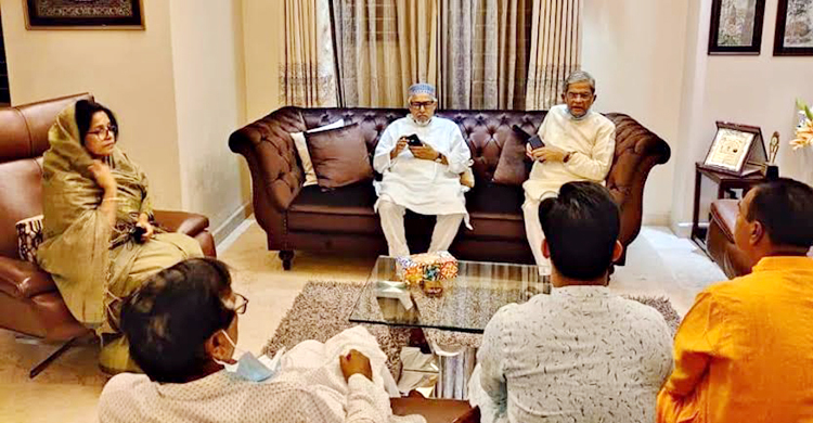 ইশরাকের বাসায় ফখরুলরা