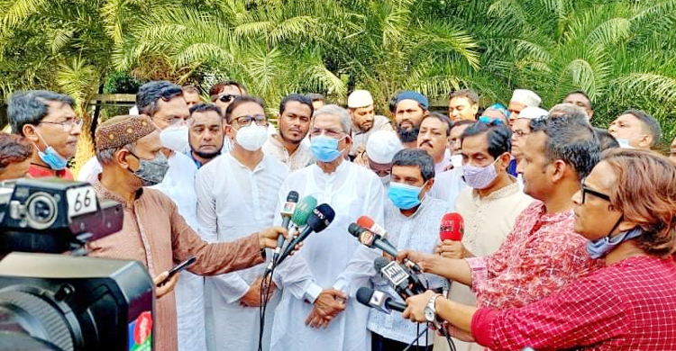 সরকারি মহলের ইন্ধনে কুমিল্লার ঘটনা: ফখরুল