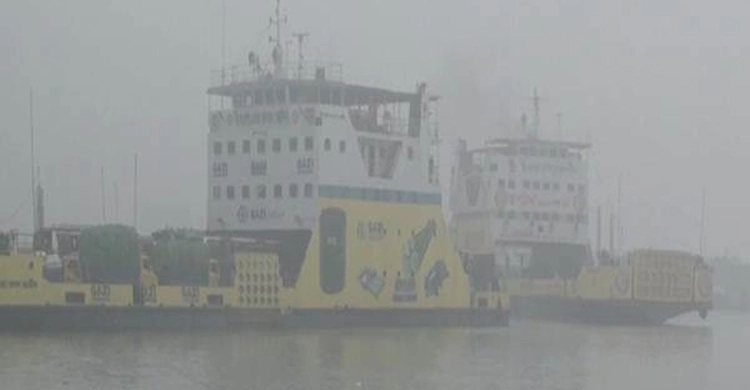 মধ্যরাত থেকে দৌলতদিয়ায় ফেরি বন্ধ