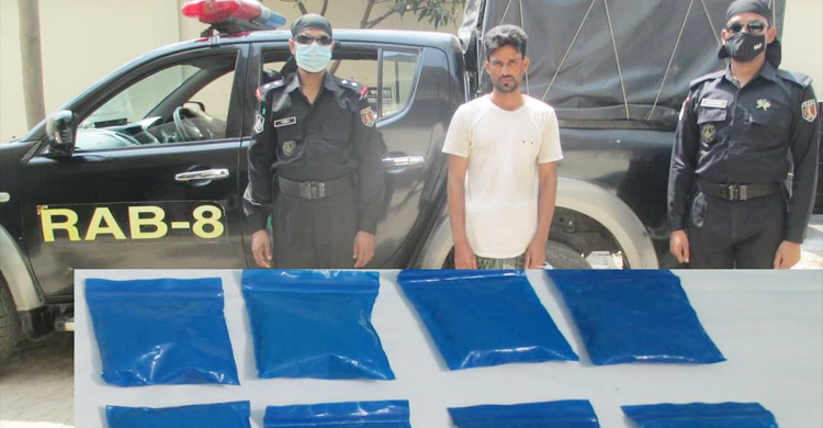 ১৬০০ ইয়াবাসহ মাদক ব্যবসায়ী গ্রেফতার