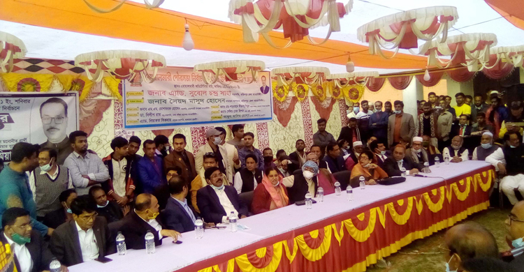 নৌকার প্রচারণায় কেন্দ্রীয় নেতারা