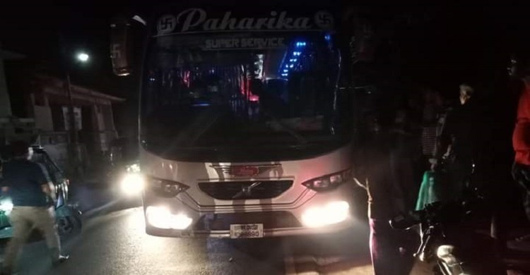 রাঙ্গামাটিতে বাসের ধাক্কায় দুই মোটরসাইকেল আরোহী নিহত
