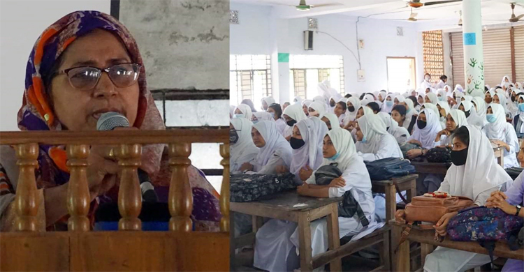 ফেনী সরকারি জিয়া মহিলা কলেজে কিশোরী ক্লাব চালু