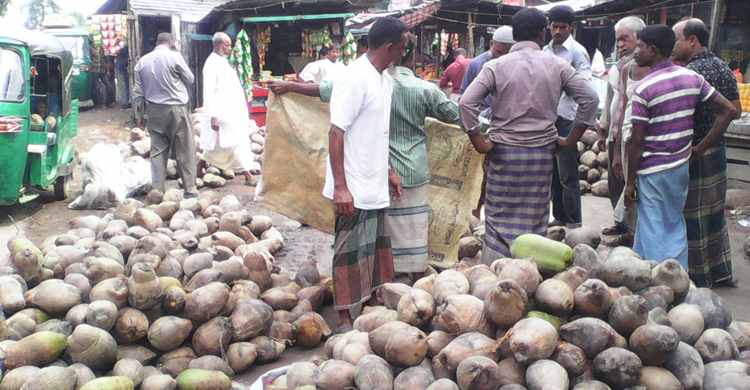নারিকেলের জন্য পরিচিত ফেনীর ‘সিলোনিয়া বাজার’
