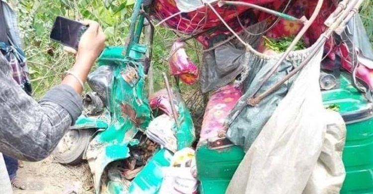 Four auto-rickshaw passengers die in road crash