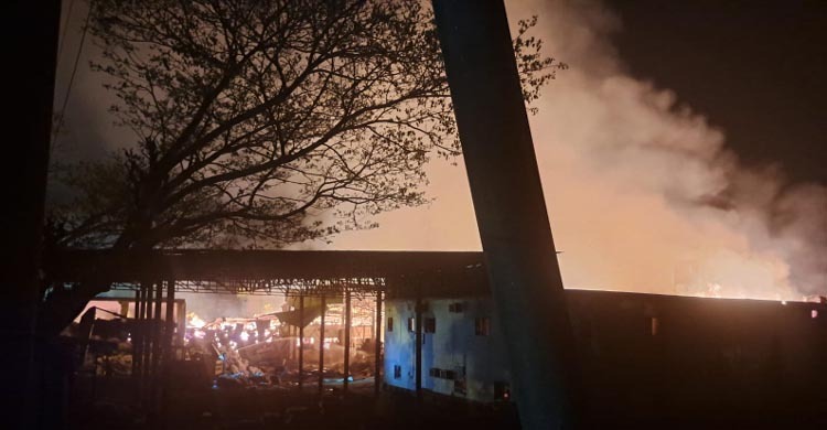 ১২ ঘণ্টায়ও নিয়ন্ত্রণে আসেনি, কাজ শুরু করেছে সেনাবাহিনী