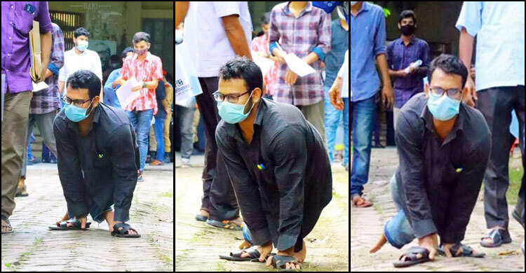 দুই হাতের ভরে বিশ্ববিদ্যালয়ে পড়ার স্বপ্ন