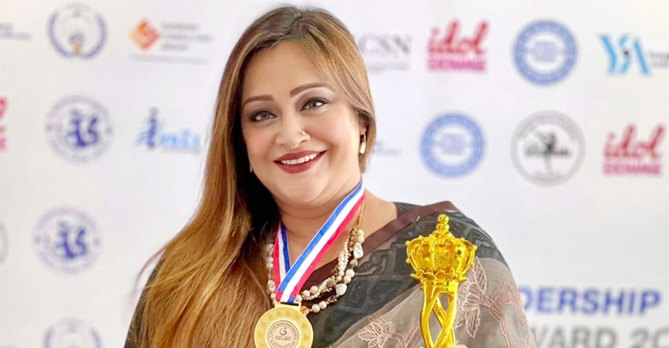 গ্লোবাল ইয়ুথ লিডারশিপ অ্যাওয়ার্ড পেলেন তাহসিন বাহার