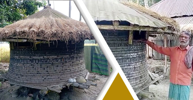 হারিয়ে যাচ্ছে ফরিদপুরের ধানের গোলা