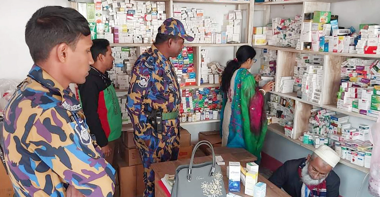 বরিশালে ৬ ব্যবসাপ্রতিষ্ঠানকে জরিমানা