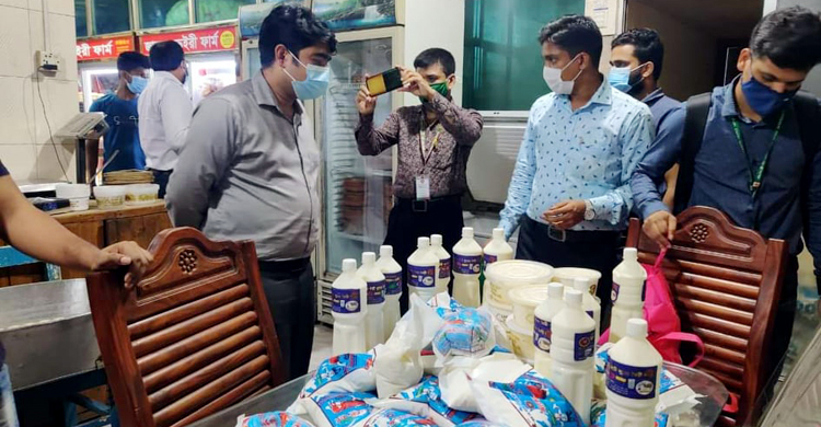 তারিখ-মেয়াদবিহীন দুধ বিক্রি করায় দুই লাখ টাকা জরিমানা