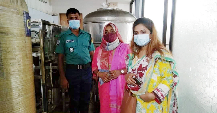 ভাটারায় পানি সরবরাহকারী দুই প্রতিষ্ঠানকে লাখ টাকা জরিমানা