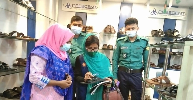 রামপুরায় জুতার তিন ব্র্যান্ডকে জরিমানা
