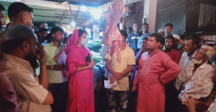 নদীতে ফেলা হলো ৫০ কেজি গরুর মাংস, জরিমানা ২০ হাজার