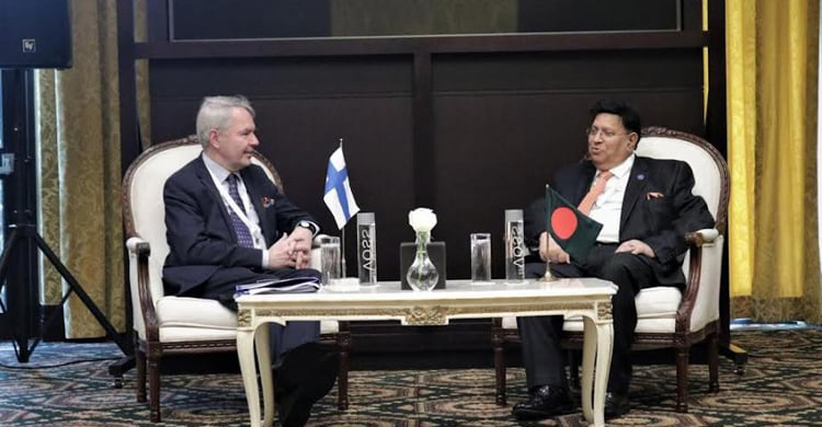 রোহিঙ্গা ইস্যুতে বাংলাদেশের পাশে থাকবে ফিনল্যান্ড