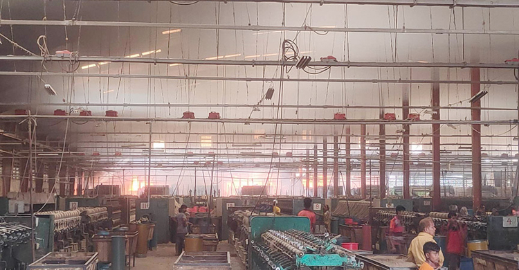 শার্শায় এমপি আফিলের জুটমিলে অগ্নিকাণ্ড