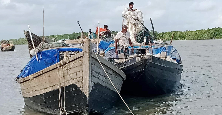 সুন্দরবনে নিষিদ্ধ এলাকায় মাছ শিকার, ট্রলারসহ ৩৮ জেলে আটক