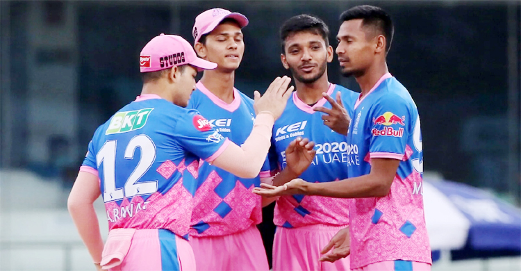 টস হেরে ব্যাটিংয়ে রাজস্থান, আছেন মোস্তাফিজ