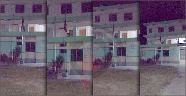 প্রাণিসম্পদ অফিসে রাতেও উড়লো জাতীয় পতাকা!