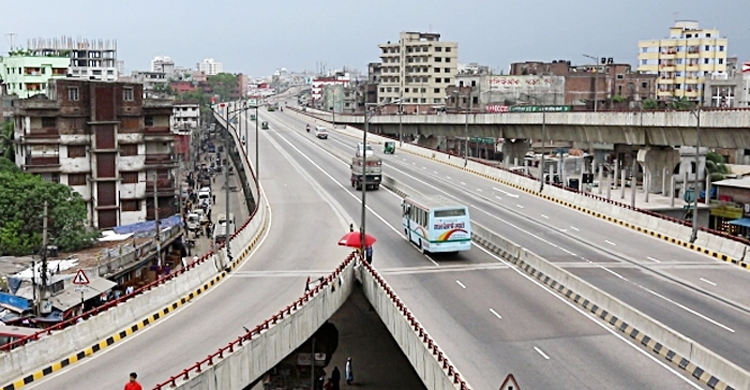 হানিফ ফ্লাইওভারে পিকআপের ধাক্কায় যুবক নিহত