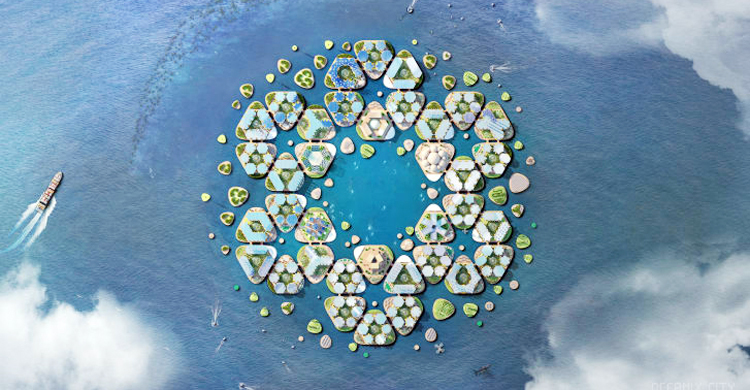 বন্যা প্রতিরোধী ‘ভাসমান শহর’ বানাবে দক্ষিণ কোরিয়া