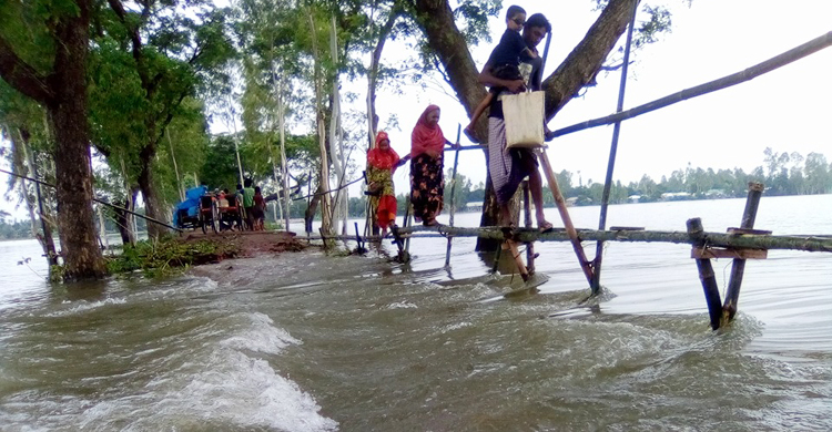 গাইবান্ধায় ফের ৩০ গ্রাম প্লাবিত