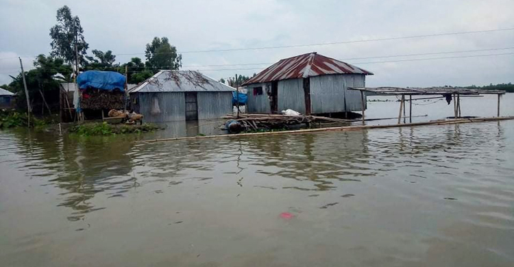 কুড়িগ্রামে বন্যা পরিস্থিতির অবনতি