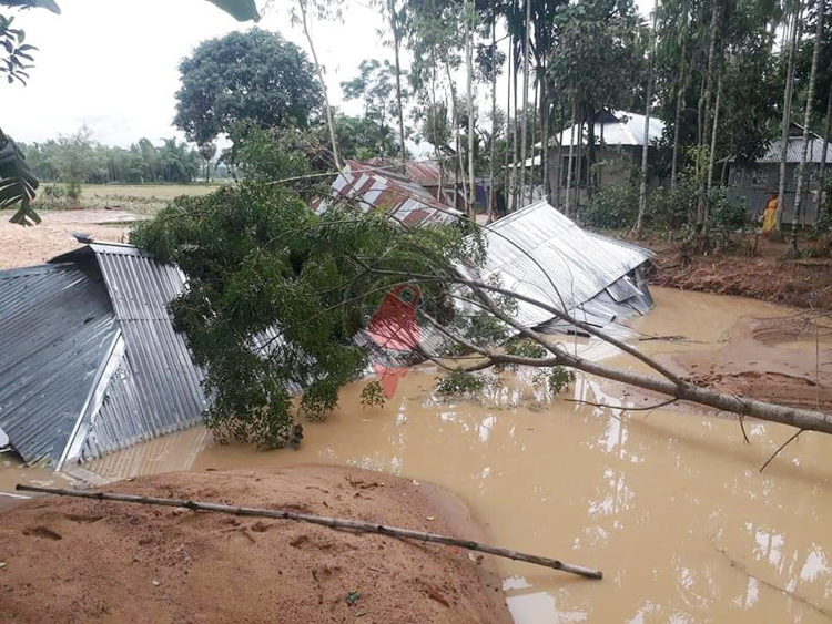 বানে ভেসে গেছে ঈদ আনন্দ