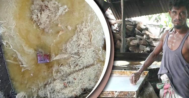 নোংরা পরিবেশে তৈরি হচ্ছে নিম্নমানের লাচ্ছা সেমাই