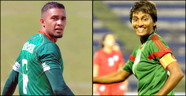 এএফসি গ্রাসরুট দিবসে জামাল-সাবিনার শুভেচ্ছা