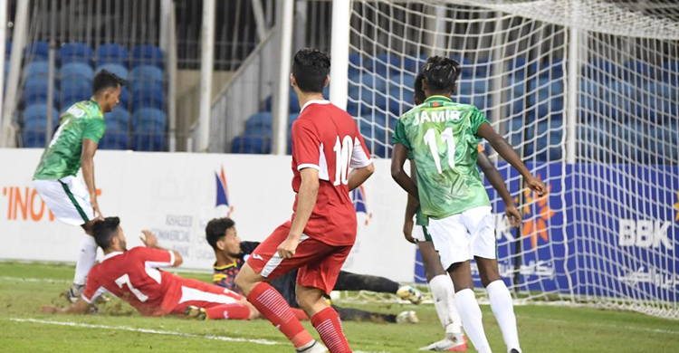 জর্ডানকে রুখে দিয়েছে বাংলাদেশের যুবারা