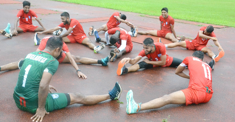 নেপালের বিপক্ষে ম্যাচের প্রস্তুতি শুরু