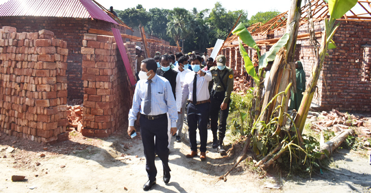 গৃহহীনদের জন্য নির্মিত হচ্ছে ‘স্বপ্ননীড়’