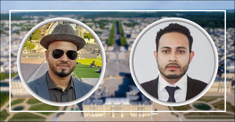 প্যারিস-বাংলা প্রেস ক্লাবের সভাপতি শাহ সুহেল সম্পাদক রাসেল