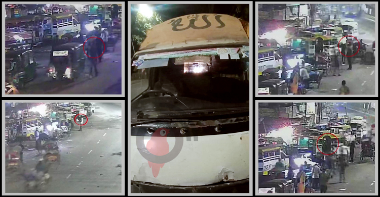 ফারদিন স্থান পরিবর্তন করেন বারবার, যা দেখা গেছে সিসিটিভি ফুটেজে